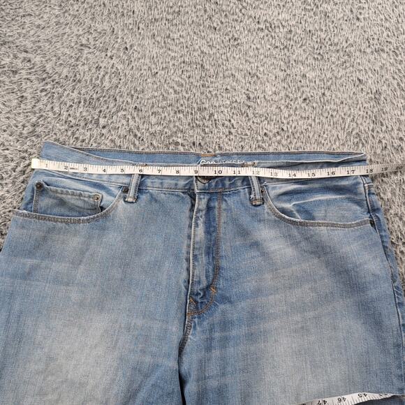 Gap Jeans Men 34x30 Blue Loose Fit Straight Leg Rocker Normcore Denim Stretch - Picture 5 of 9